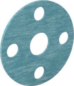 McMaster 9472K632 Oil - Resistant Aramid - Reinforced Buna - N Gasket with Bolt Holes, for 3/4 Pipe Size, ANSI Class 150, Thickness 1/8 in - KVM Tools Inc.KV9472K632 - 1/8
