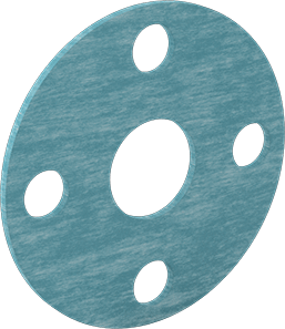 McMaster 9472K633 Oil - Resistant Aramid - Reinforced Buna - N Gasket with Bolt Holes, for 1 Pipe Size, ANSI Class 150 Thickness 1/8 in - KVM Tools Inc.KV9472K633 - 1/8