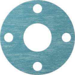 McMaster 9472K635 Oil - Resistant Aramid/Buna - N Gasket with Bolt Holes, for 1 - 1/2 Pipe Size, ANSI Class 150, 1/16" Thick - KVM Tools Inc.KV9472K6351/16