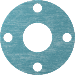 McMaster 9472K636 Oil - Resistant Aramid/Buna - N Gasket with Bolt Holes, for 2 Pipe Size, ANSI Class 150, 1/8" Thick - KVM Tools Inc.KV9472K636