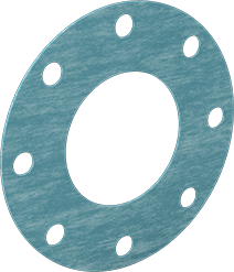 McMaster 9472K641 Oil - Resistant Aramid/Buna - N Gasket with Bolt Holes, for 4 Pipe Size, ANSI Class 150, 1/8" Thick - KVM Tools Inc.KV9472K641
