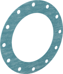 McMaster 9472K646 Oil - Resistant Aramid/Buna - N Gasket with Bolt Holes, for 12 Pipe Size, ANSI Class 150, 1/8" Thick - KVM Tools Inc.KV9472K646