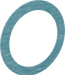 McMaster 9472K624 Oil - Resistant Aramid/Buna - N Gasket for 8 Pipe Size, ANSI Class 150, 1/8" Thick - KVM Tools Inc.KV9472K624