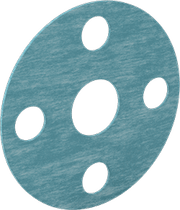McMaster 9472K632 Oil - Resistant Aramid - Reinforced Buna - N Gasket with Bolt Holes, for 3/4 Pipe Size, ANSI Class 150, 1/16 in Thickness - KVM Tools Inc.KV9472K632 - 1/16