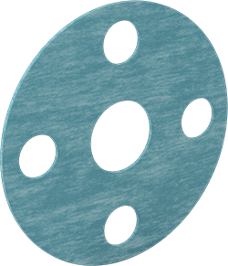 McMaster 9472K632 Oil - Resistant Aramid - Reinforced Buna - N Gasket with Bolt Holes, for 3/4 Pipe Size, ANSI Class 150, 1/16 in Thickness - KVM Tools Inc.KV9472K632 - 1/16