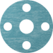 McMaster 9472K632 Oil - Resistant Aramid - Reinforced Buna - N Gasket with Bolt Holes, for 3/4 Pipe Size, ANSI Class 150, 1/16 in Thickness - KVM Tools Inc.KV9472K632 - 1/16