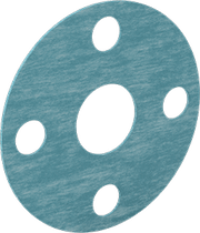 McMaster 9472K633 Oil - Resistant Aramid - Reinforced Buna - N Gasket with Bolt Holes, for 1 Pipe Size, ANSI Class 150 1/16 in thickness - KVM Tools Inc.KV9472K633 - 1/16