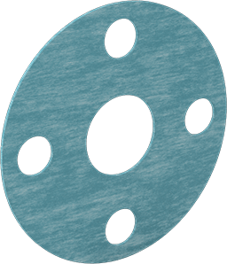 McMaster 9472K633 Oil - Resistant Aramid - Reinforced Buna - N Gasket with Bolt Holes, for 1 Pipe Size, ANSI Class 150 1/16 in thickness - KVM Tools Inc.KV9472K633 - 1/16
