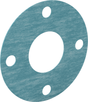 McMaster 9472K637 Oil - Resistant Aramid - Reinforced Buna - N Gasket with Bolt Holes, for 2 - 1/2 Pipe Size, ANSI Class 150 - KVM Tools Inc.KV9472K6371/16