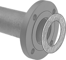 McMaster 9472K618 Oil - Resistant Aramid/Buna - N Gasket for 3 Pipe Size, ANSI Class 150, 1/8 in Thickness - KVM Tools Inc.KV9472K618