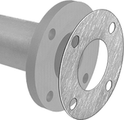McMaster 9472K635 Oil - Resistant Aramid/Buna - N Gasket with Bolt Holes, for 1 - 1/2 Pipe Size, ANSI Class 150, 1/8" Thick - KVM Tools Inc.KV9472K635