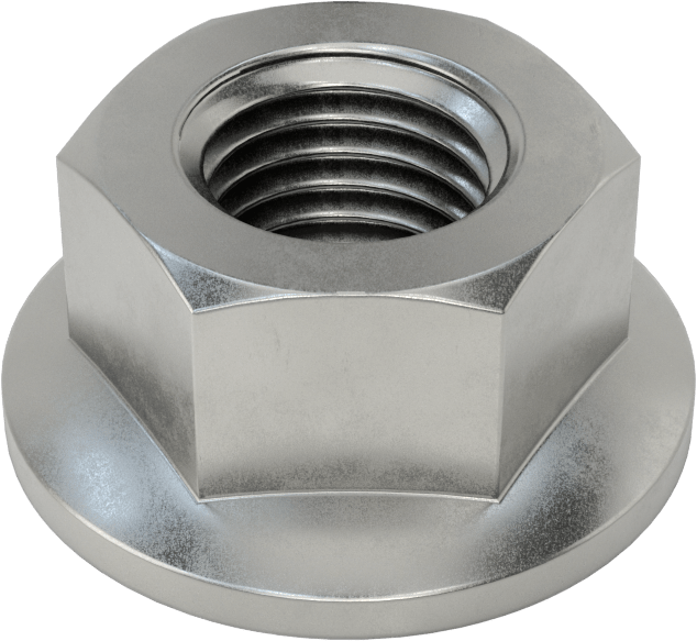 McMaster 95003A212 High-Strength Class 10 Steel Flange Nut, M16×2 mm, Pack of 10, DIN 6923/ISO 4161