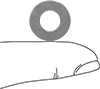 McMaster 96505A116 Steel Oversized Washer, for M8 Screw Size, 8.0 mm ID, 16.0 mm OD, Pack of 100
