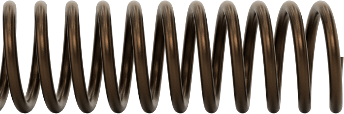 McMaster 9662K21 Compression Spring Stock, Pack of 5, Spring Steel, 36" Long, 0.438" OD, 0.342" ID