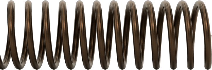 McMaster 9662K22 Compression Spring Stock, Spring Steel, 36" Long, 0.5" OD, 0.404" ID