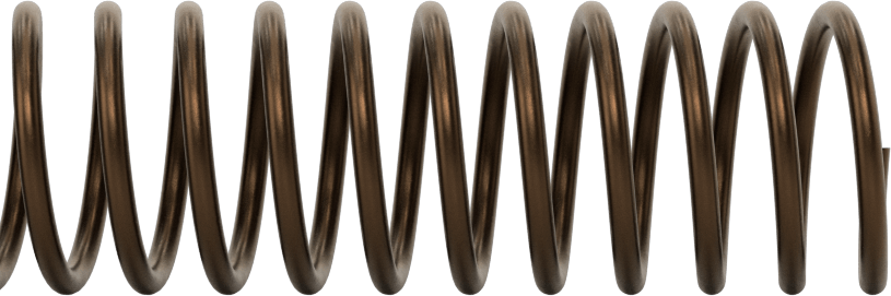 McMaster 9662K31 Compression Spring Stock, Spring Steel, 36" Long, 0.875" OD, 0.715" ID