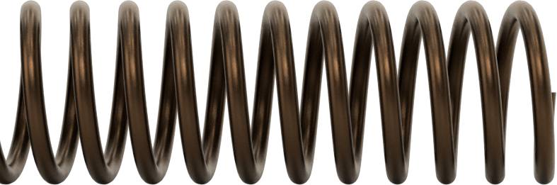 McMaster 9662K44 Compression Spring Stock, Spring Steel, 36" Long, 0.75" OD, 0.59" ID