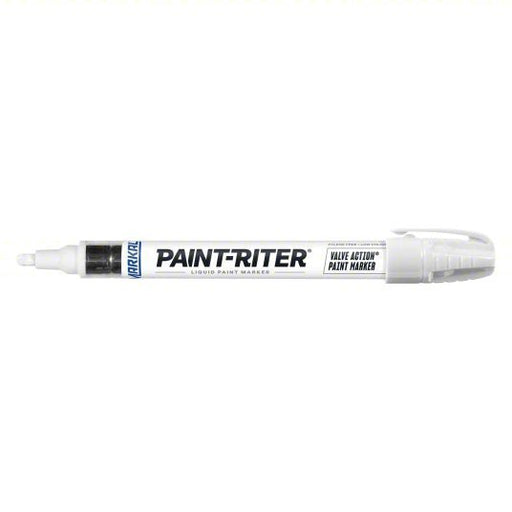 Markal 96820 Paint Marker Fiber Nib, Medium Tip Size, White, Gen Purpose - KVM Tools Inc.KV2F934
