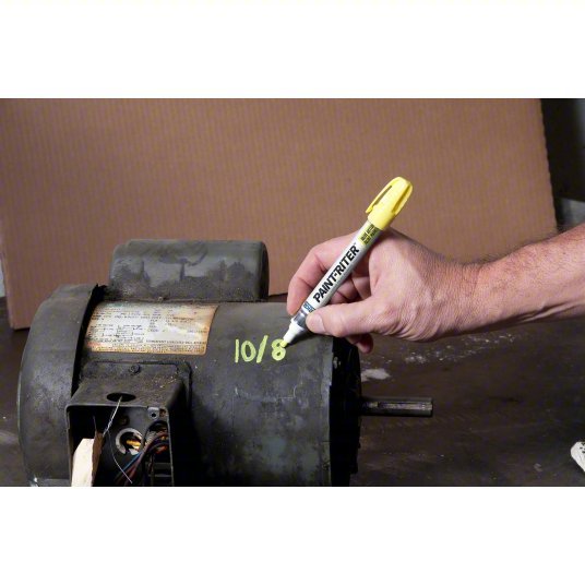 Markal 96820 Paint Marker Fiber Nib, Medium Tip Size, White, Gen Purpose - KVM Tools Inc.KV2F934