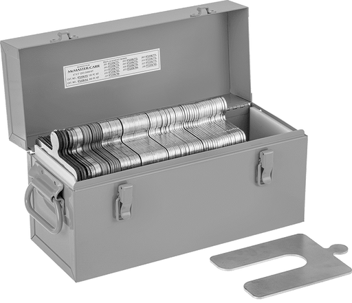 McMaster 97235K845 18 - 8 Stainless Steel Slotted Shim 260 - Piece Assortment, Trade Size C - KVM Tools Inc.KV97235K845
