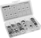 McMaster 98018A424 Zinc - Plated Steel Washer Assortment Metric Sizes, 825 Pieces - KVM Tools Inc.KV98018A424