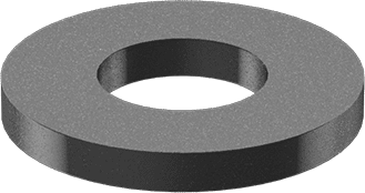 McMaster 98029A033 Black - Oxide Steel Washer for 1/2" Screw Size, General Purpose, 0.531" ID - KVM Tools Inc.KV98029A033