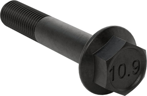 McMaster 98093A897 Black - Phosphate Class 10.9 Steel Screw Flanged Hex Head, M16 x 2.00mm, 90mm Long PK5 - KVM Tools Inc.KV98093A897
