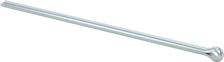 McMaster 98338A125 Zinc-Plated Carbon Steel Cotter Pin, 1/16" Dia × 2" Long, Pack of 100