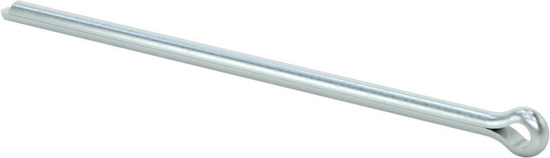 McMaster 98338A210 Zinc-Plated Carbon Steel Cotter Pin, 1/8" Dia × 3" Long, Pack of 100
