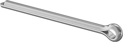 McMaster 98338A285 Zinc - Plated Carbon Steel Cotter Pins 3/16" Diameter, 2 - 1/2" Long PK50 - KVM Tools Inc.KV98338A285
