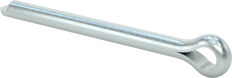 McMaster 98338A325 Zinc-Plated Carbon Steel Cotter Pin, 1/4" Dia × 2-1/2" Long, Pack of 50