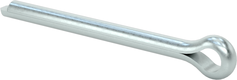 McMaster 98338A325 Zinc-Plated Carbon Steel Cotter Pin, 1/4" Dia × 2-1/2" Long, Pack of 50
