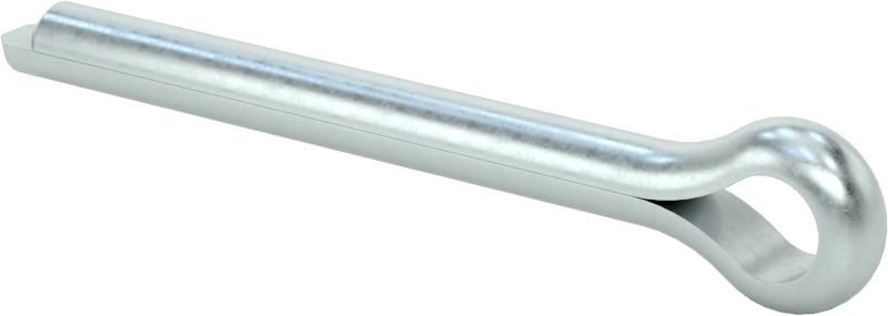 McMaster 98338A359 Zinc-Plated Carbon Steel Cotter Pin, 3/8" Dia × 3" Long, Pack of 10