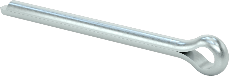 McMaster 98338A365 Zinc-Plated Carbon Steel Cotter Pin, 3/8" Dia × 4" Long, Pack of 10