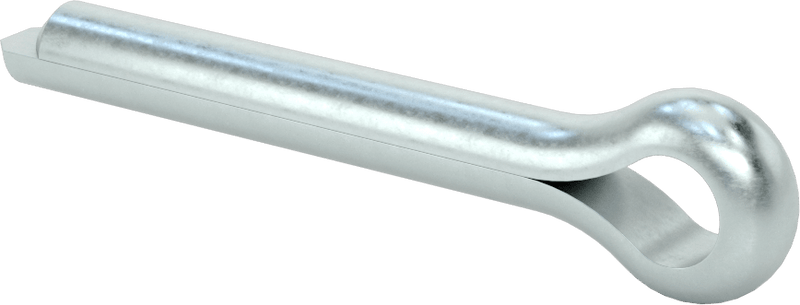 McMaster 98338A370 Zinc-Plated Carbon Steel Cotter Pin, 1/2" Dia × 3" Long, Pack of 5