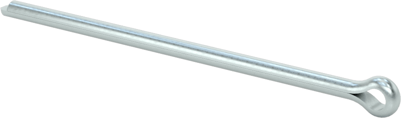 McMaster 98338A524 Zinc-Plated Carbon Steel Cotter Pin, 3/16" Dia × 4" Long, Pack of 50