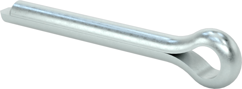 McMaster 98338A632 Zinc-Plated Carbon Steel Cotter Pin, 3/8" Dia × 2-1/2" Long, Pack of 25