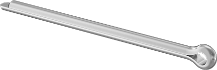 McMaster 98350A637 Cotter Pin Zinc - Plated Spring Steel, 5 mm Diameter, 80 mm Long - KVM Tools Inc.KV98350A637