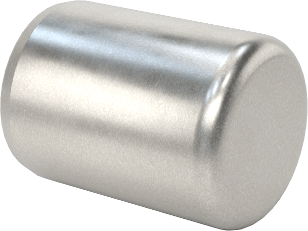 McMaster 98381A619 Dowel Pin, Pack of 25, Alloy Steel, 3/8" Diameter, 1/2" Long