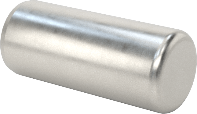 McMaster 98381A623 Dowel Pin, Pack of 25, Alloy Steel, 3/8" Diameter, 7/8" Long