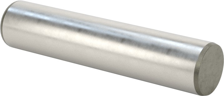 McMaster 98381A630 Dowel Pin, Pack of 10, Alloy Steel, 3/8" Diameter, 1-3/4" Long