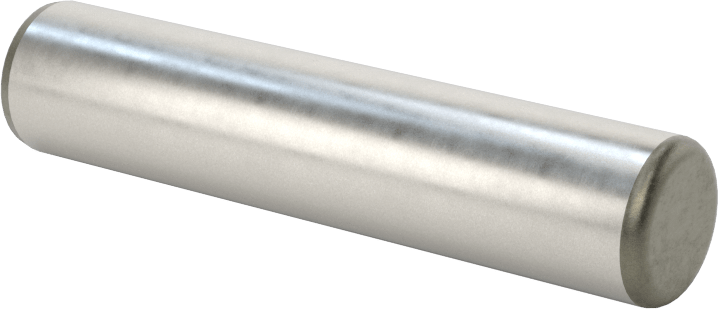 McMaster 98381A630 Dowel Pin, Pack of 10, Alloy Steel, 3/8" Diameter, 1-3/4" Long