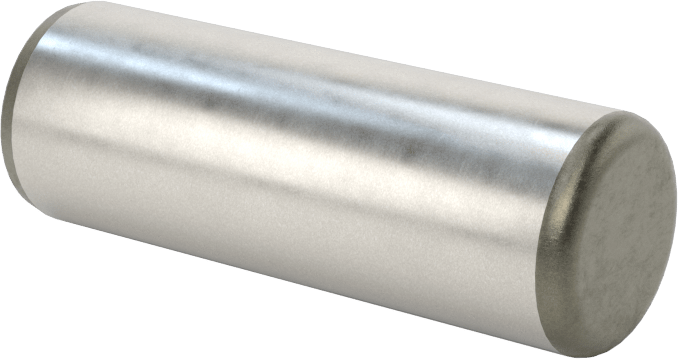 McMaster 98381A671 Dowel Pin, Pack of 10, Alloy Steel, 7/16" Diameter, 1-1/4" Long