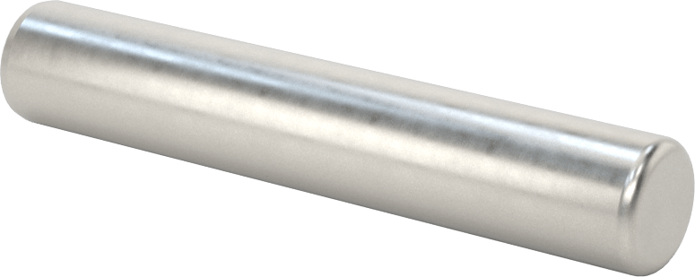 McMaster 98381A679 Dowel Pin, Pack of 5, Alloy Steel, 7/16" Diameter, 2-1/2" Long