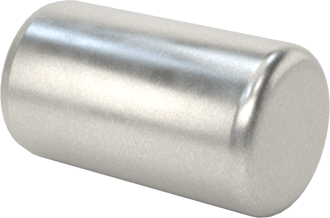 McMaster 98381A711 Dowel Pin, Pack of 5, Alloy Steel, 1/2" Diameter, 7/8" Long