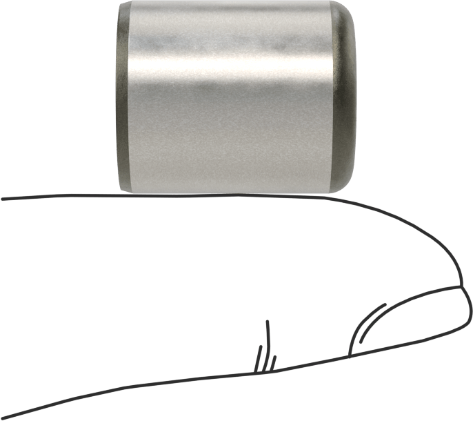 McMaster 98381A792 Dowel Pin, Pack of 10, 4140 Alloy Steel, 5/8" Diameter, 3/4" Long