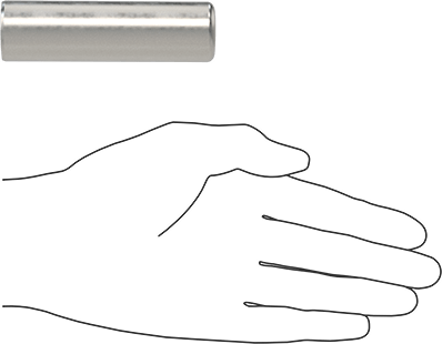McMaster 98381A918 Dowel Pin 4140 Alloy Steel, 1" Diameter, 3 - 1/2" Long - KVM Tools Inc.KV98381A918