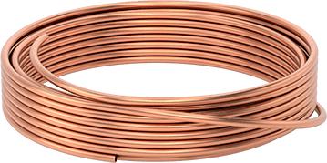 McMaster 9939K33 Copper Tubing with Coated Interior 3/8" OD, 0.032" Wall Thickness - KVM Tools Inc.KV9939K33