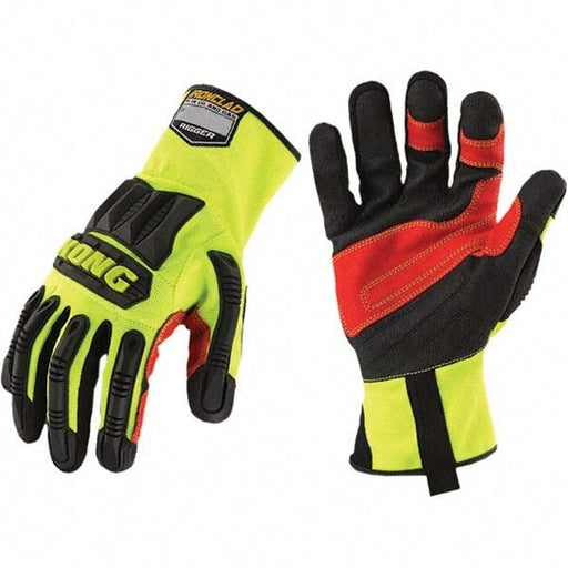 Kong KRIG - 04 - L Mechanics Gloves L (9), Riggers Glove, Synthetic Leather, ANSI Cut Level A2, Palm Side, 1 PR - KVM Tools Inc.KV20JE95