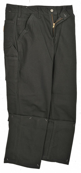 Carhartt B11-BLK Men's Duck Work Pants, Cotton, Black, 36W x 32L, Loose Fit, Straight Leg, 12 oz